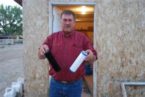Jeff Locker, a Wyoming farmer